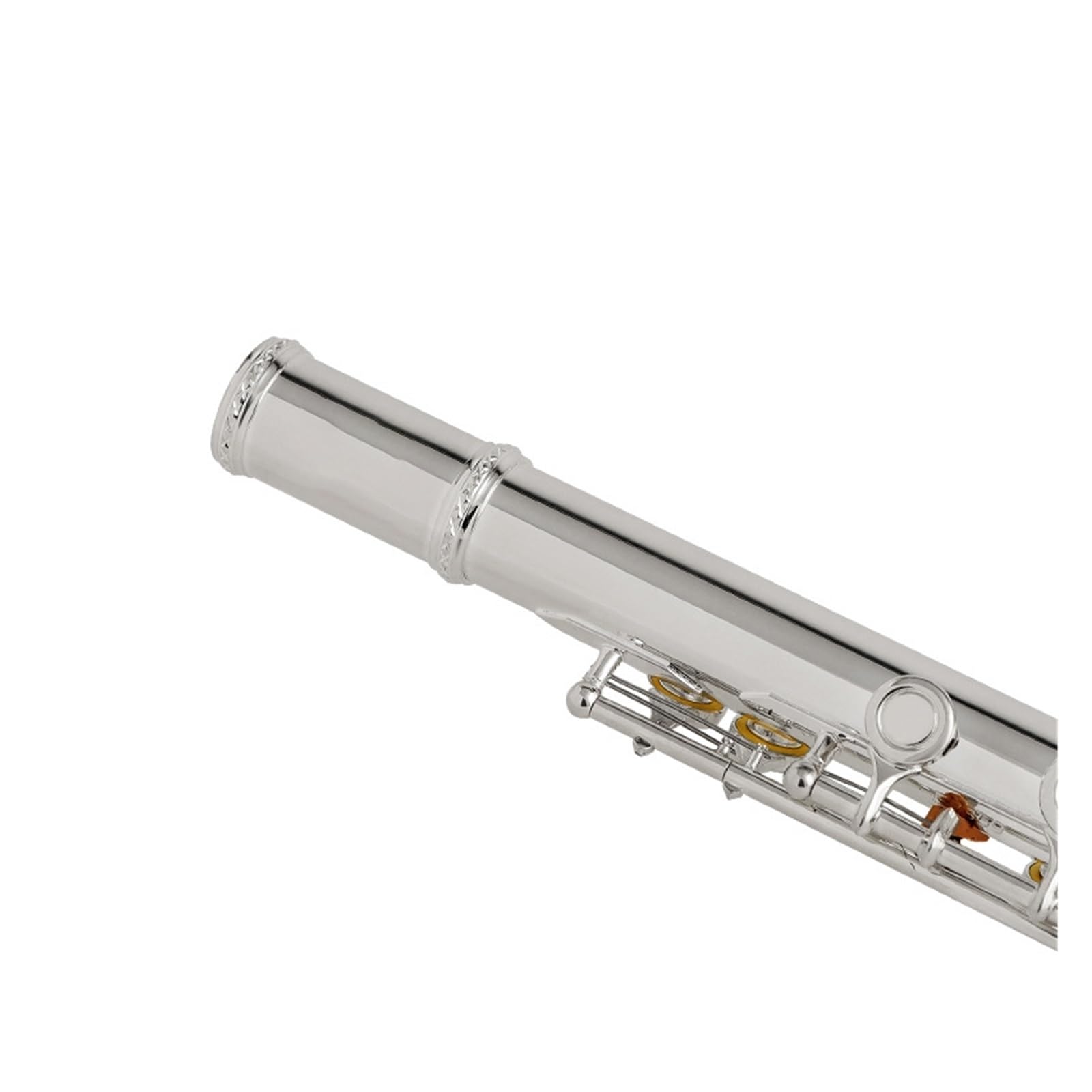 **Beginner Flute, Silver-Plated 16-Key C Flute with E Key, Woodwind Instrument – Perfect for Students, Band Practice & Live Performances**