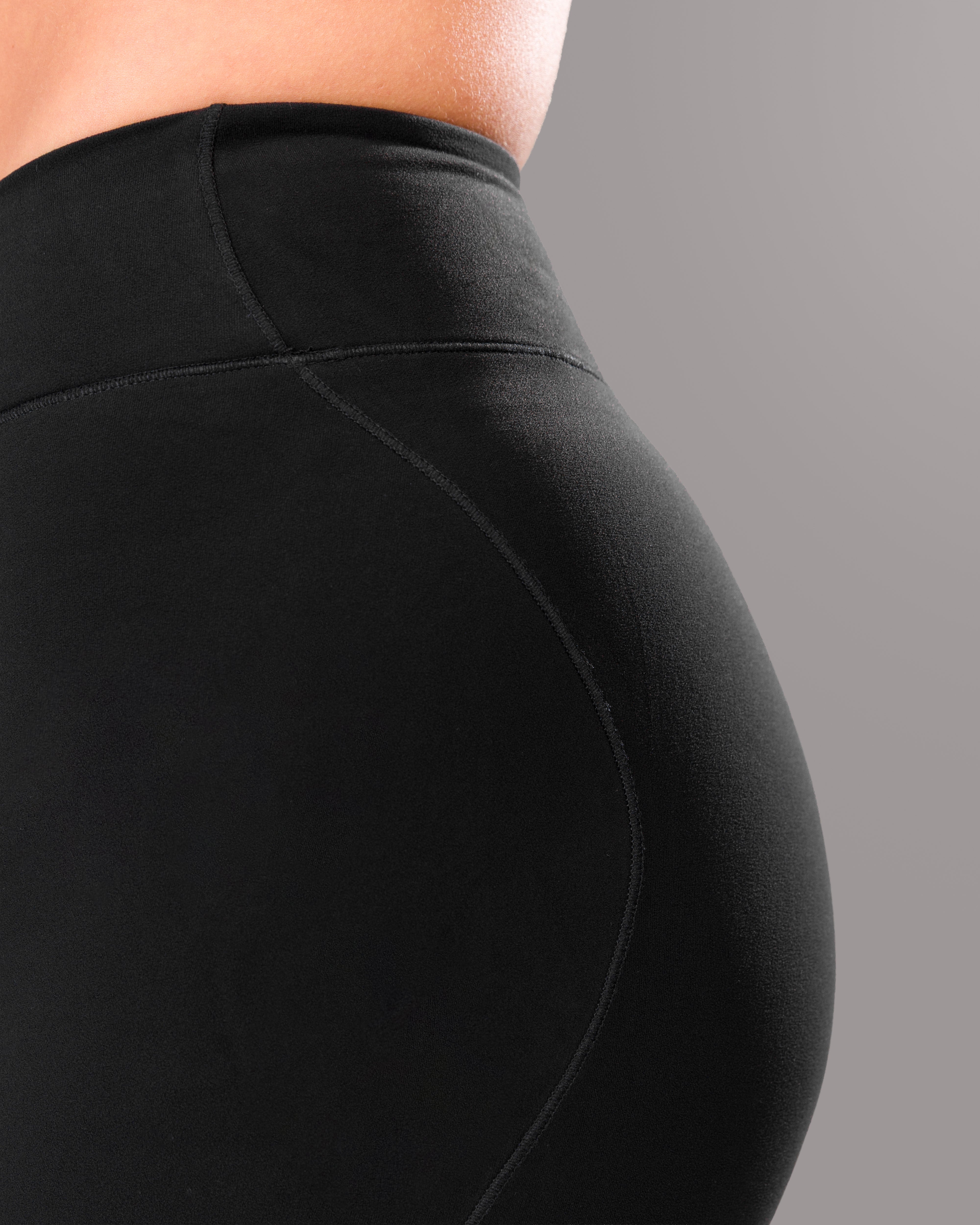 Wrap Shorts for Women - Stylish Black High Waist Yoga Shorts for Workout, Running & Lounge Wear