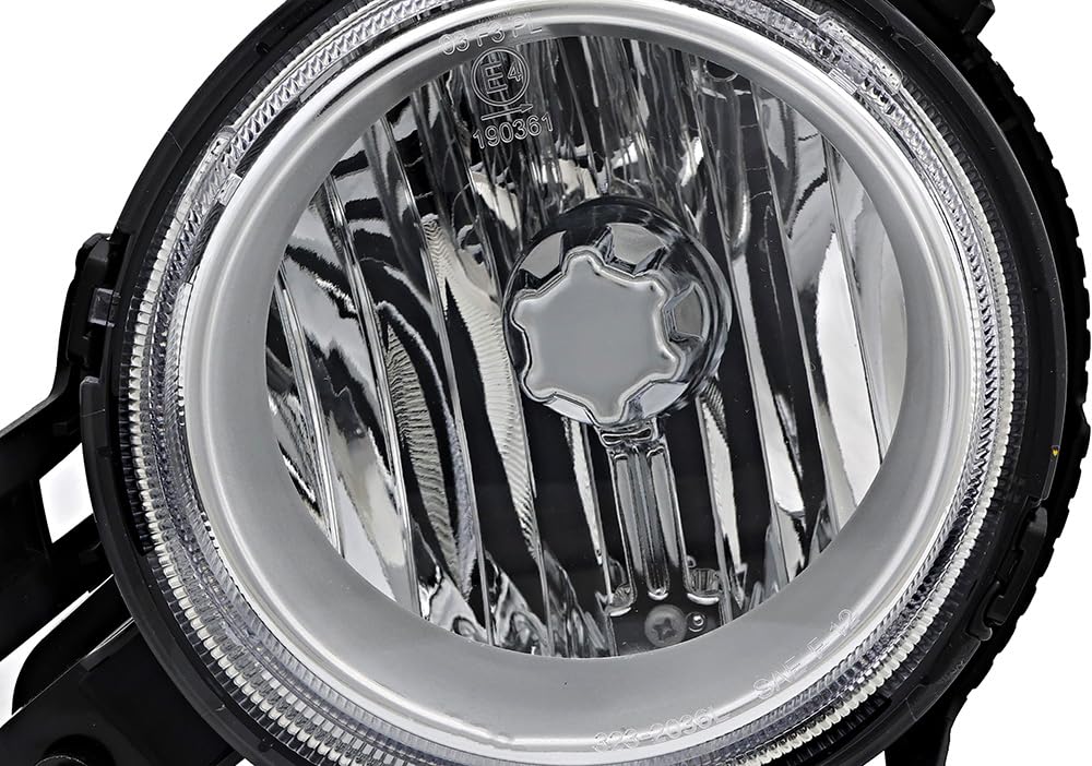 2014-2016 Kia Soul Fog Lights Kit - Driver & Passenger Side Replacement Lamps for Improved Visibility in Rainy/Foggy Conditions