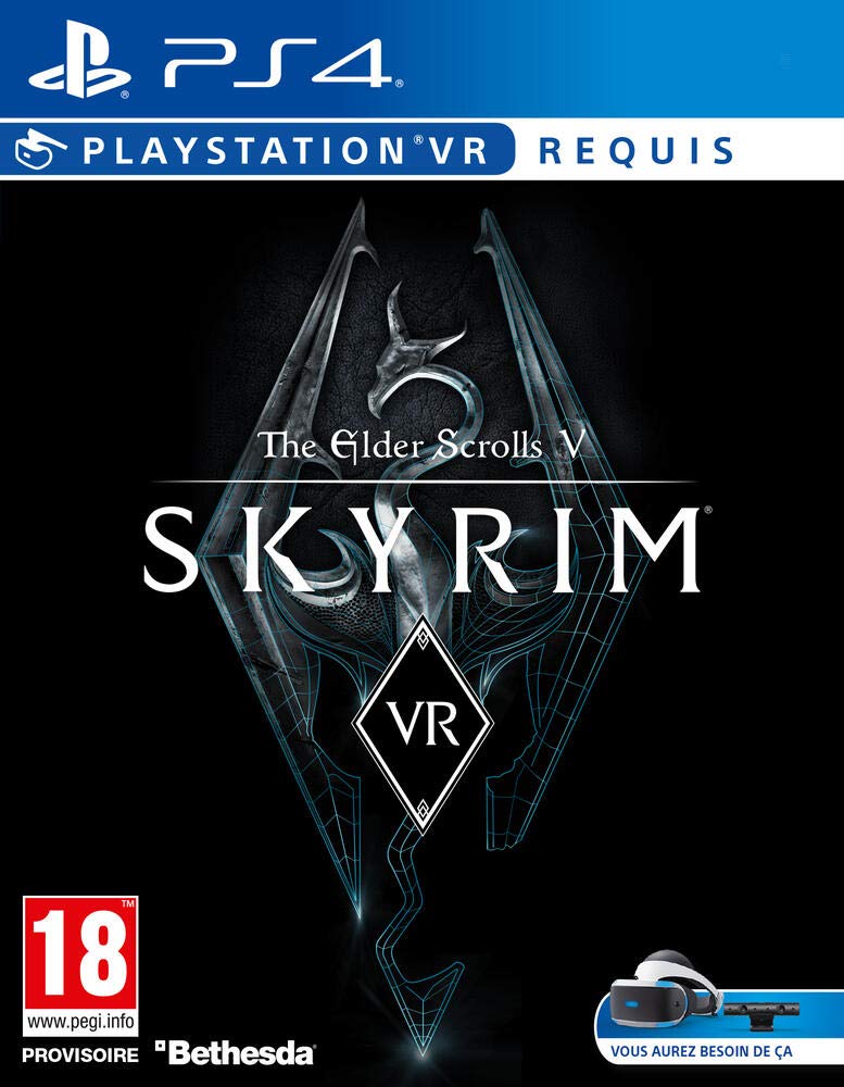 The Elder Scrolls V: Skyrim VR - PlayStation 4 Game | Immersive Open-World Fantasy RPG Adventure for PS4 VR Headset | Perfect for Fantasy Gaming & Virtual Reality Exploration
