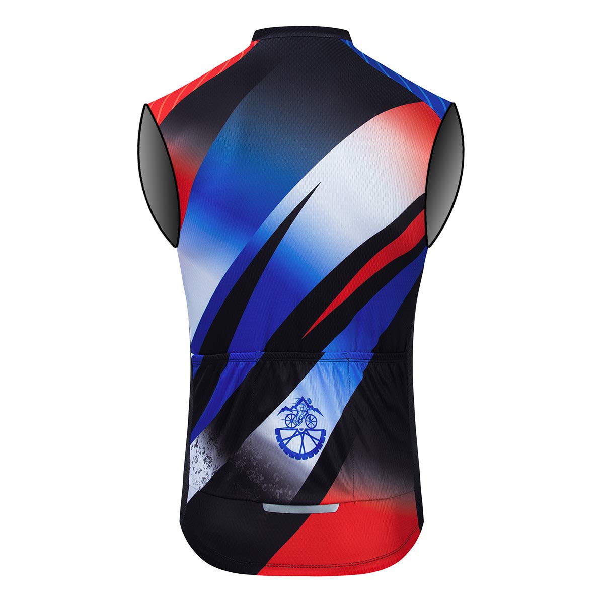 Aogda Men's Cycling Vest - Breathable Sleeveless Bike Jersey for Road & Mountain Biking - Team Cycling Apparel for Outdoor Sports & Training
