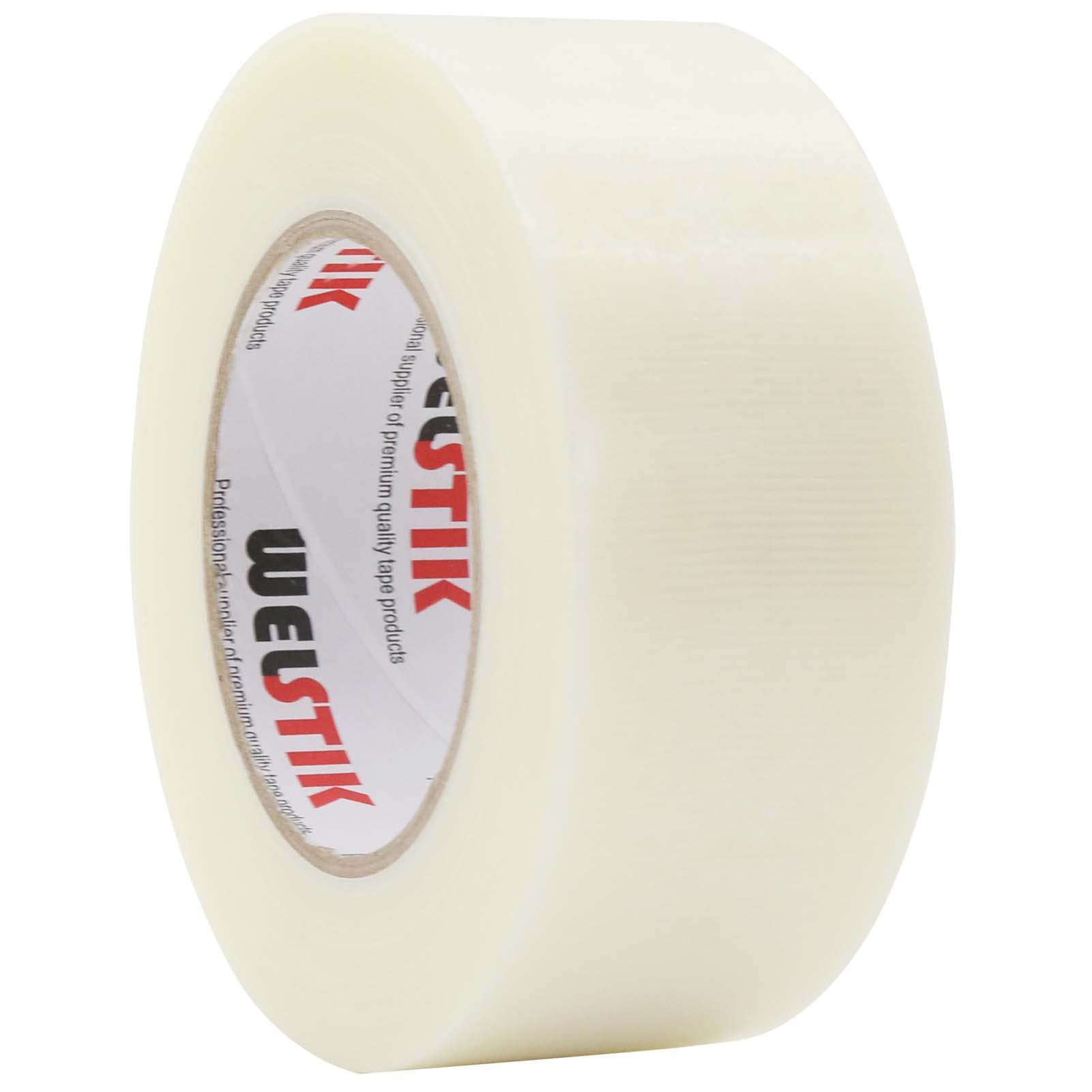WELSTIK Professional Grade Duct Tape - 2 Inch x 45 Yards Clear Waterproof Gaffer Tape for Photography, Stage Lighting & Home Repairs | Heavy Duty Cloth Fabric Tape for Secure Bonding