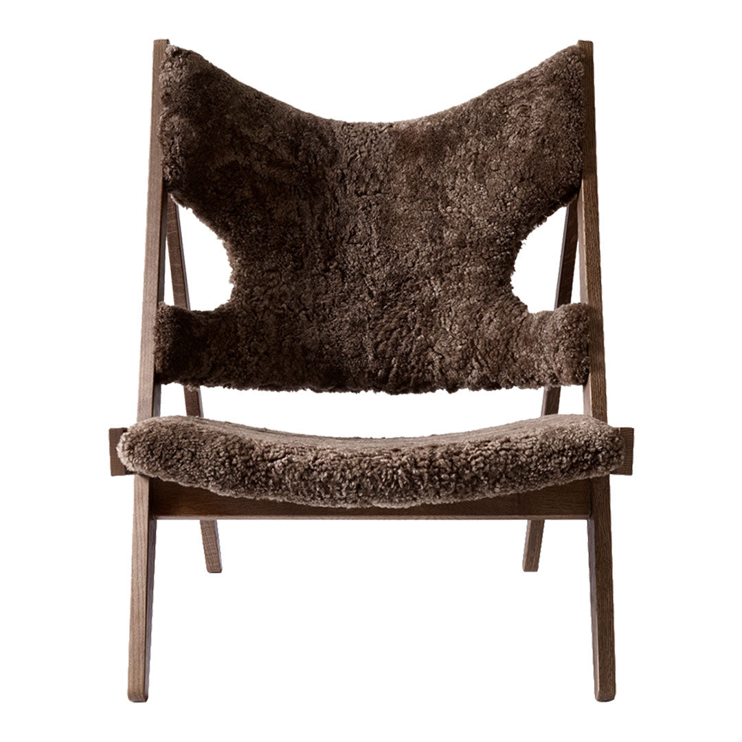 Cozy Knitting Lounge Chair for Relaxation - Ergonomic Design with Soft Cushions - Perfect for Reading, Knitting, or Napping in Living Room & Bedroom
