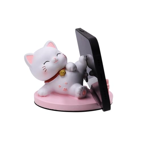 Pink Cat lying
