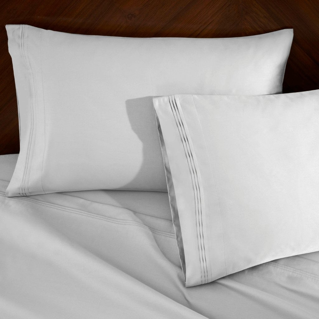 Premium 1000 Thread Count Egyptian Cotton Sheet Set - Eco-Friendly, Breathable & Hypoallergenic - Perfect for Luxury Bedding & Hot Sleepers