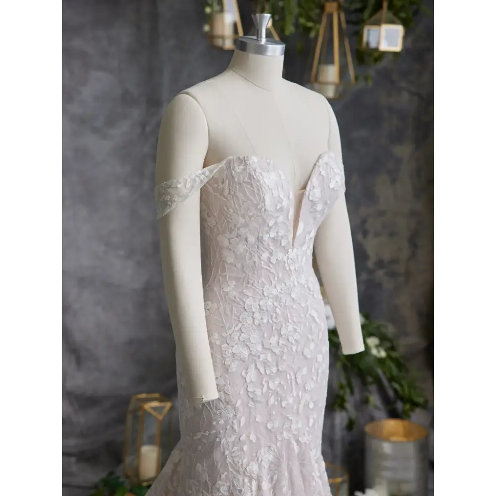 Grace by Maggie Sottero Elegant Lace Wedding Dress - Perfect for Bridal Ceremonies, Vow Renewals & Formal Events