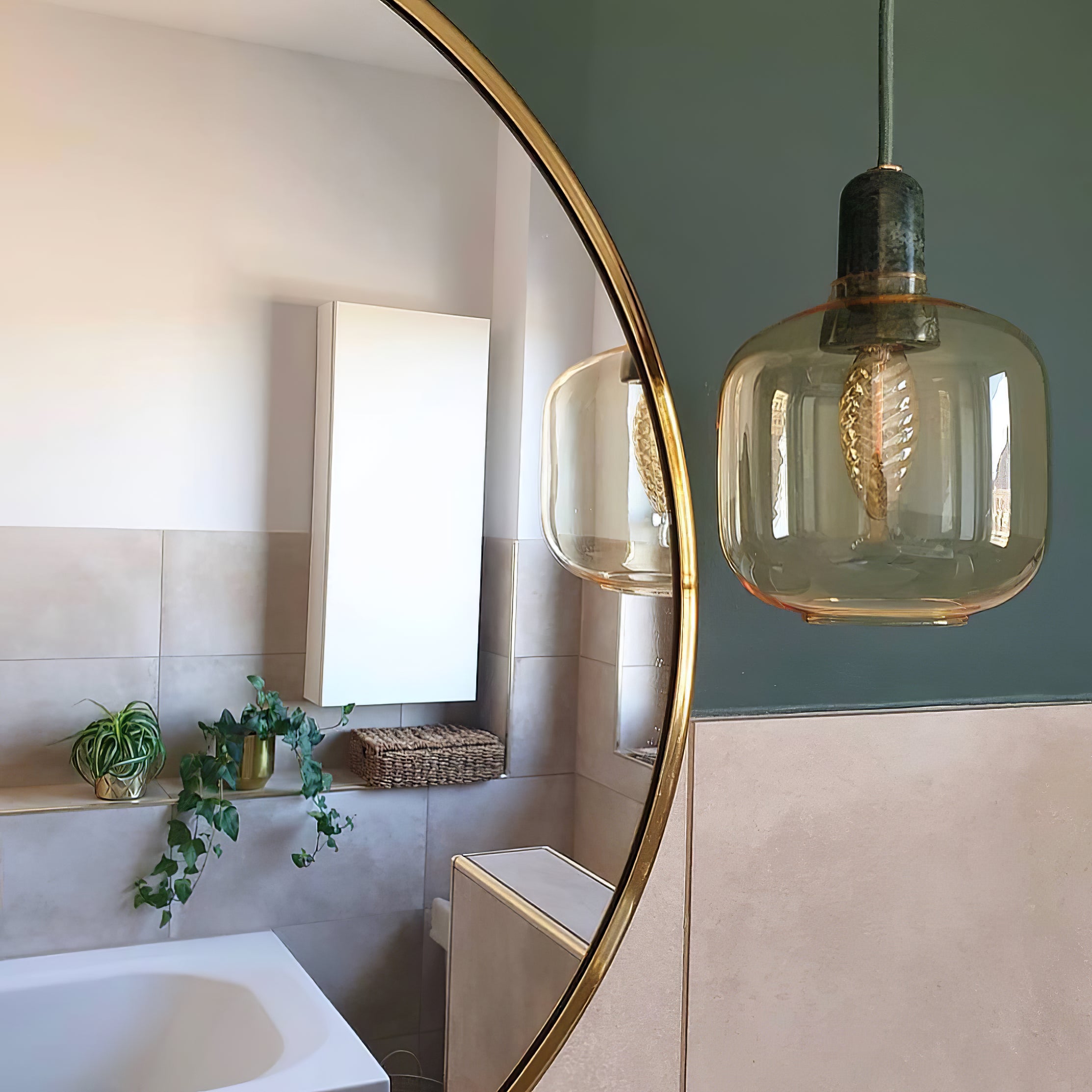 Modern Amp Pendant Lamp - Industrial Style Hanging Light Fixture for Kitchen Island, Dining Room & Bedroom Decor
