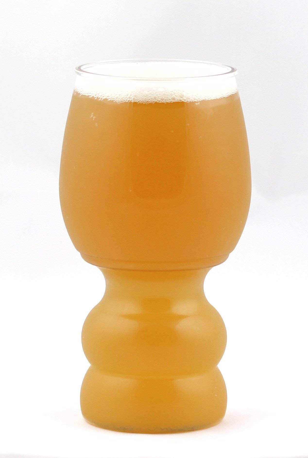 BCups IPA Outdoor Plastic Craft Beer Cups - BPA & BPS Free, Shatterproof & Reusable (4-Pack) - Perfect for Backyard BBQs, Camping, Tailgating & Parties