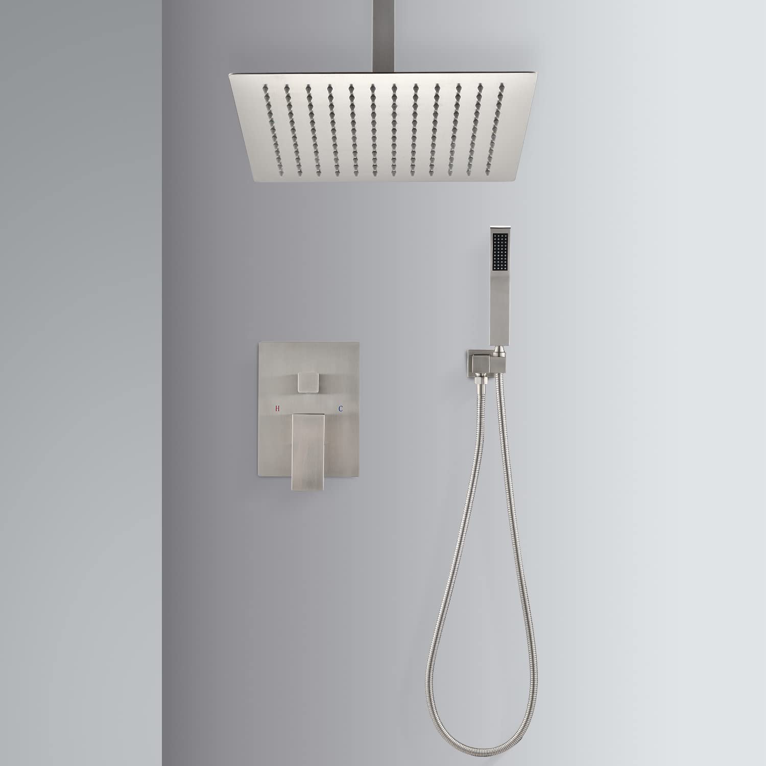 Premium Ceiling Mounted Shower System Combo - 16