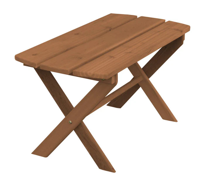 Regallion Folding End Table & Coffee Table - Portable Side Table for Small Spaces, Outdoor, Camping & Home Decor - Lightweight & Space-Saving Design