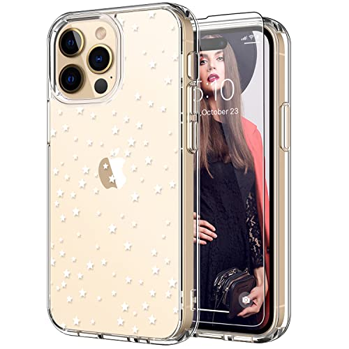iPhone 14 Pro Case with Screen Protector - Ultra Slim Clear Protective Cover for iPhone 14 Pro | Shockproof & Scratch Resistant | Perfect for Everyday Use, Travel & Outdoor Activities