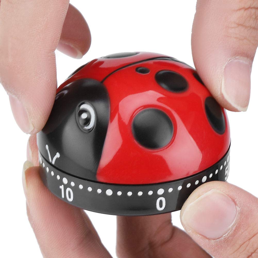 Shape Kitchen Timer - 60 Minute Manual Mechanical Wind-Up Cooking Timer for Baking, Roasting & Meal Prep | Durable Kitchen Gadget for Home & Professional Chefs