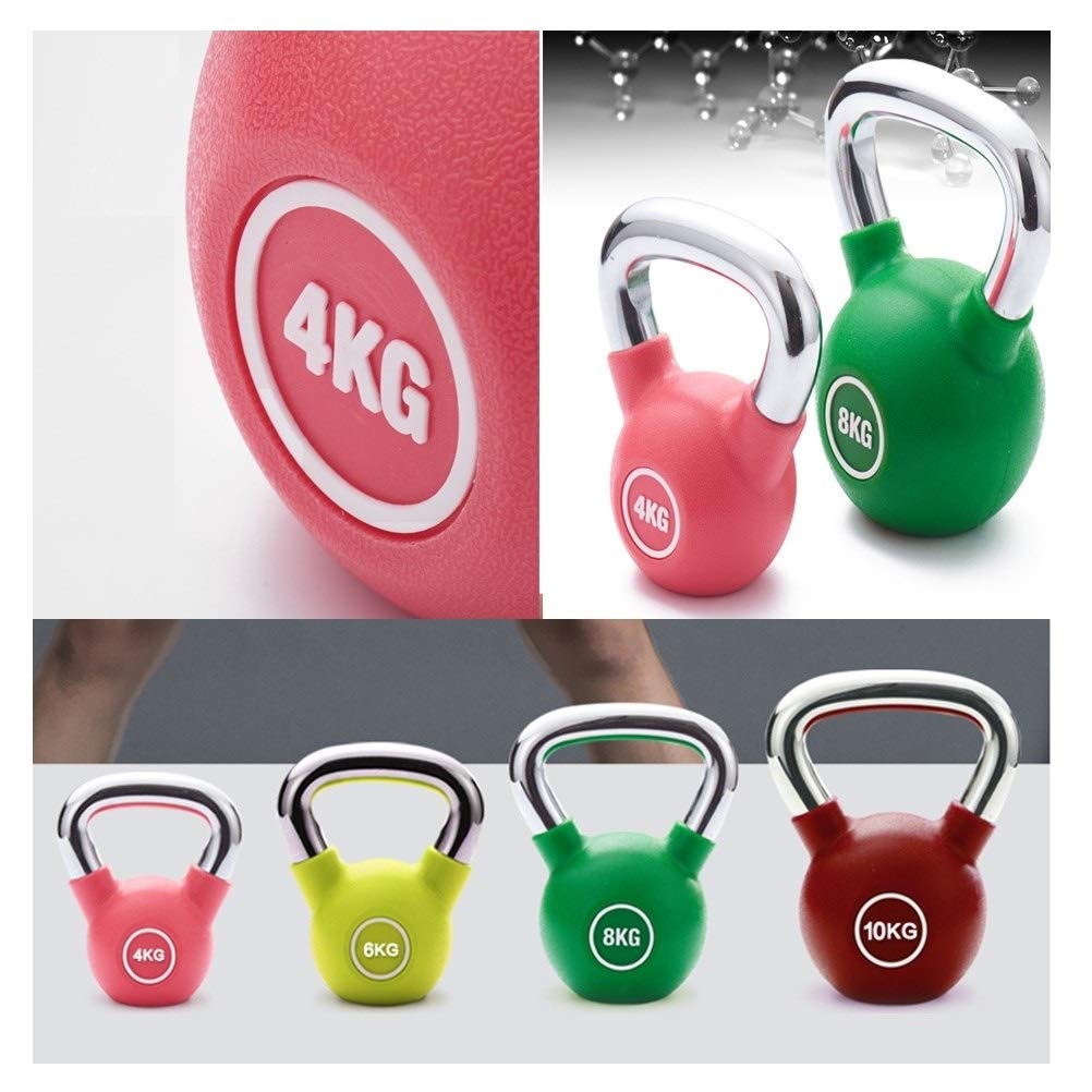 AGYH Color Fitness Kettlebells - 4-20kg Adjustable Weight for Home & Gym Workouts, Strength Training, CrossFit - 6kg/13.2lb Option - Perfect for HIIT, Cardio & Functional Fitness Exercises