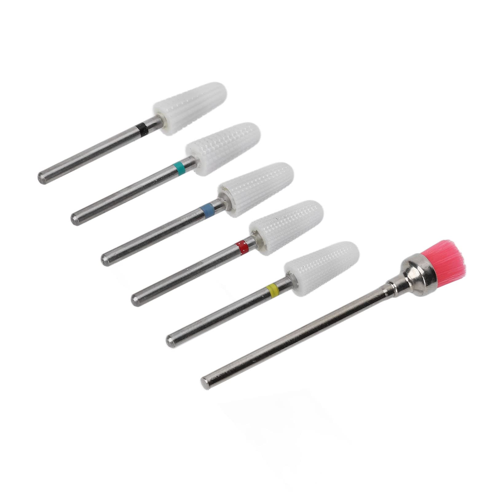 Professional Nail Grinding Head Kit - Fast Cuticle Remover & Nail Drill Bits for Manicure Pedicure - Portable Rotary Tools for Nail Technicians & Home Use - Perfect for Salon, Spa & DIY Nail Care