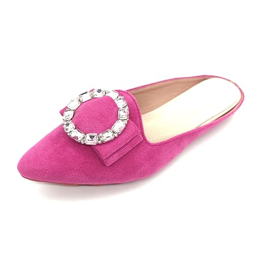 Suede/Hot Pink