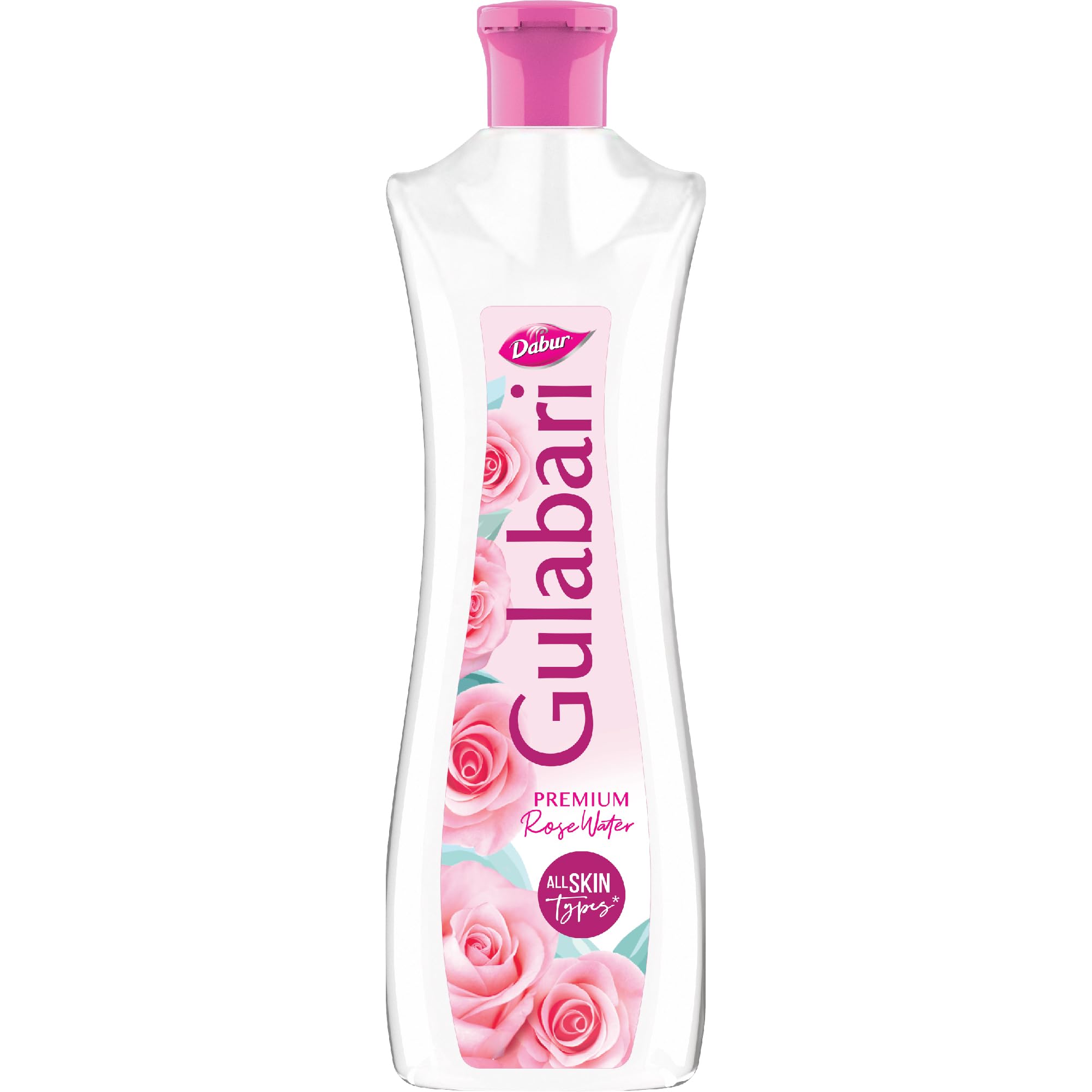 Dabur Gulabari Premium Rose Water Face Toner - 120ml | Alcohol-Free, Paraben-Free | Hydrates, Moisturizes & Balances Skin pH | For All Skin Types | Perfect for Daily Skincare Routine & Makeup Setting Spray