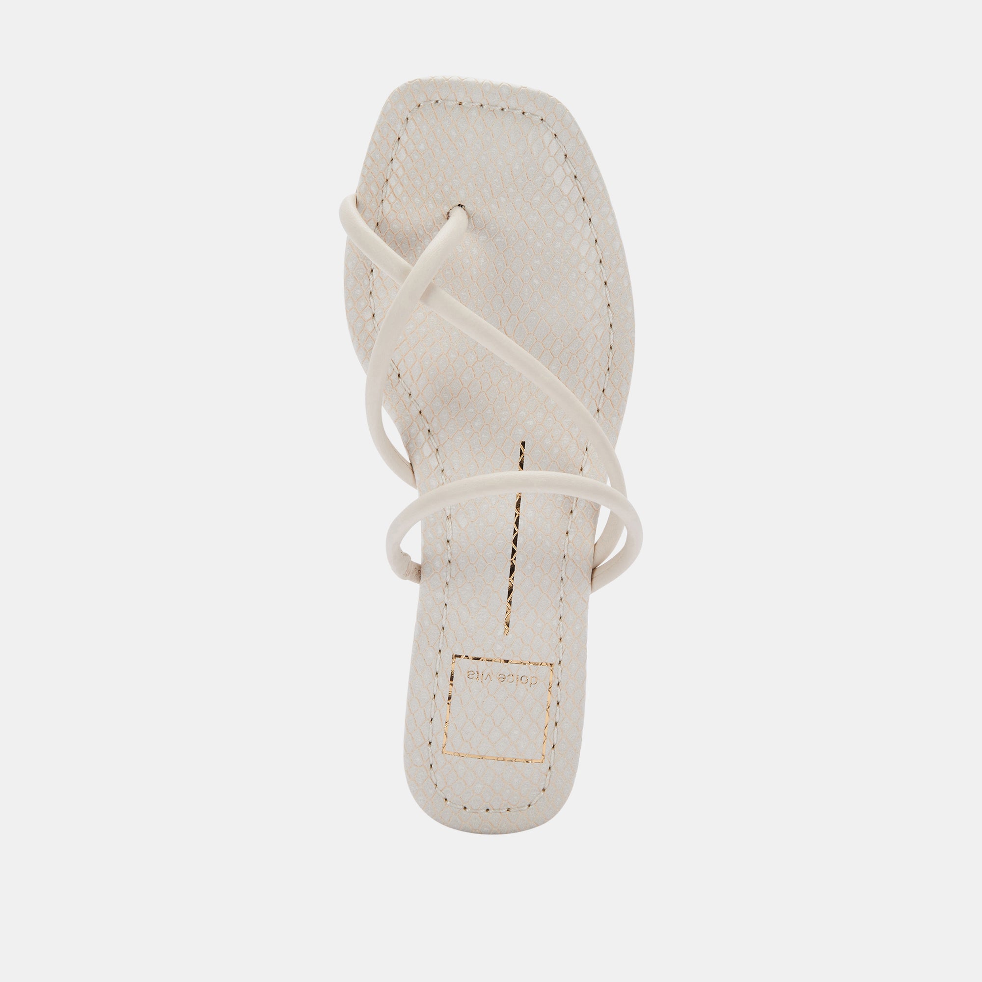 LEANNA Women's Comfortable Sandals - Soft Cream Leather Straps for Casual Wear | Perfect for Beach, Vacation & Summer Outfits