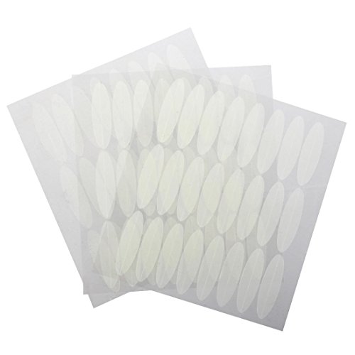 Ubersweet® 60 Pairs Clear Double Eyelid Tape - Invisible Eyelid Stickers for Women, Breathable & Comfortable Eye Lift Tape for Natural Looking Asian Monolid or Hooded Eyes | Perfect for Daily Makeup, Special Occasions, and Photo Shoots