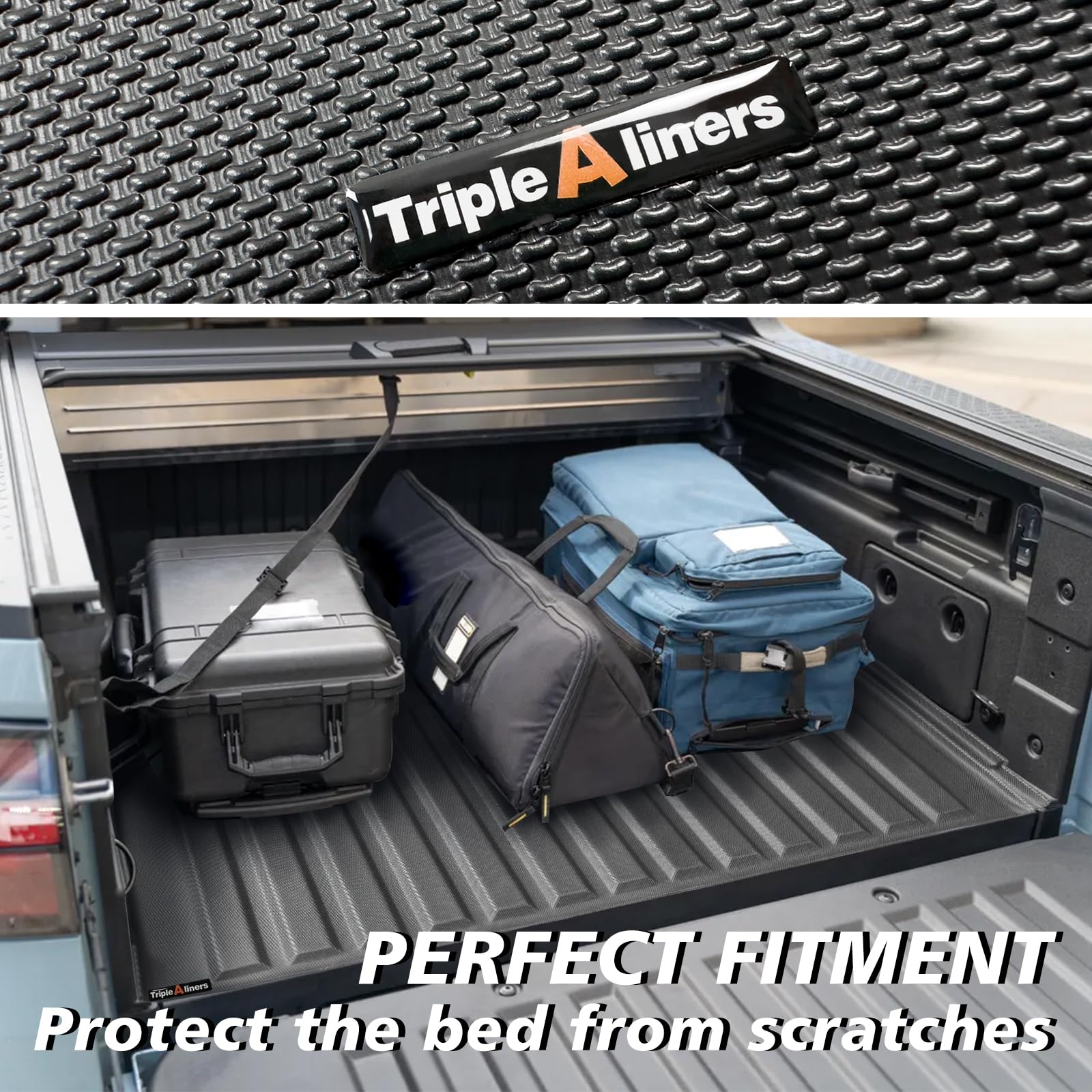 2022-2024 Hyundai Santa Cruz Truck Bed Mat - Heavy Duty TPE All-Weather Protection Cargo Liner | Perfect Fit for 4FT (52.1