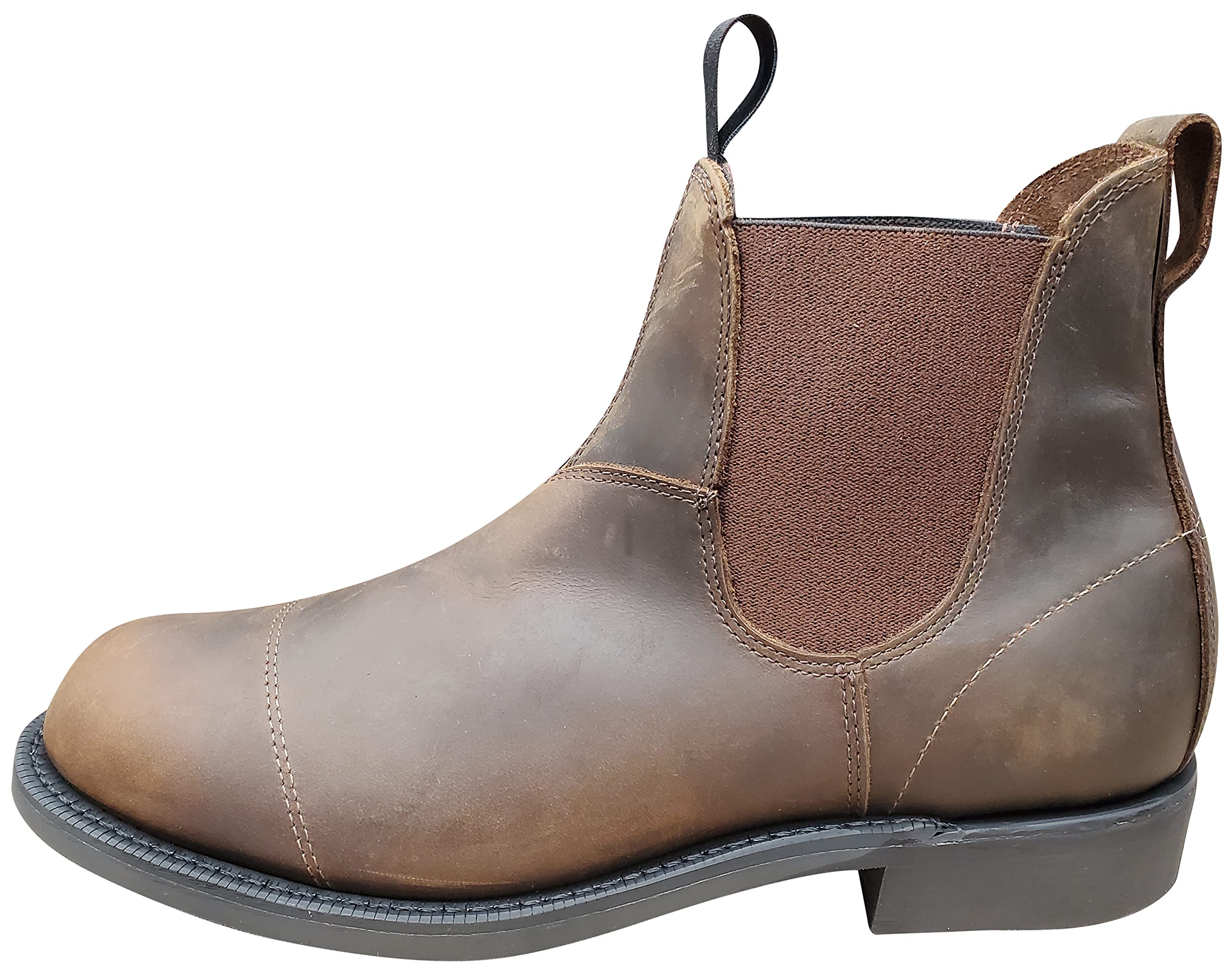Canada West Men's Tan Loggertan Boots - Durable Leather Work Boots for Men - Perfect for Outdoor Work, Hiking & Casual Wear