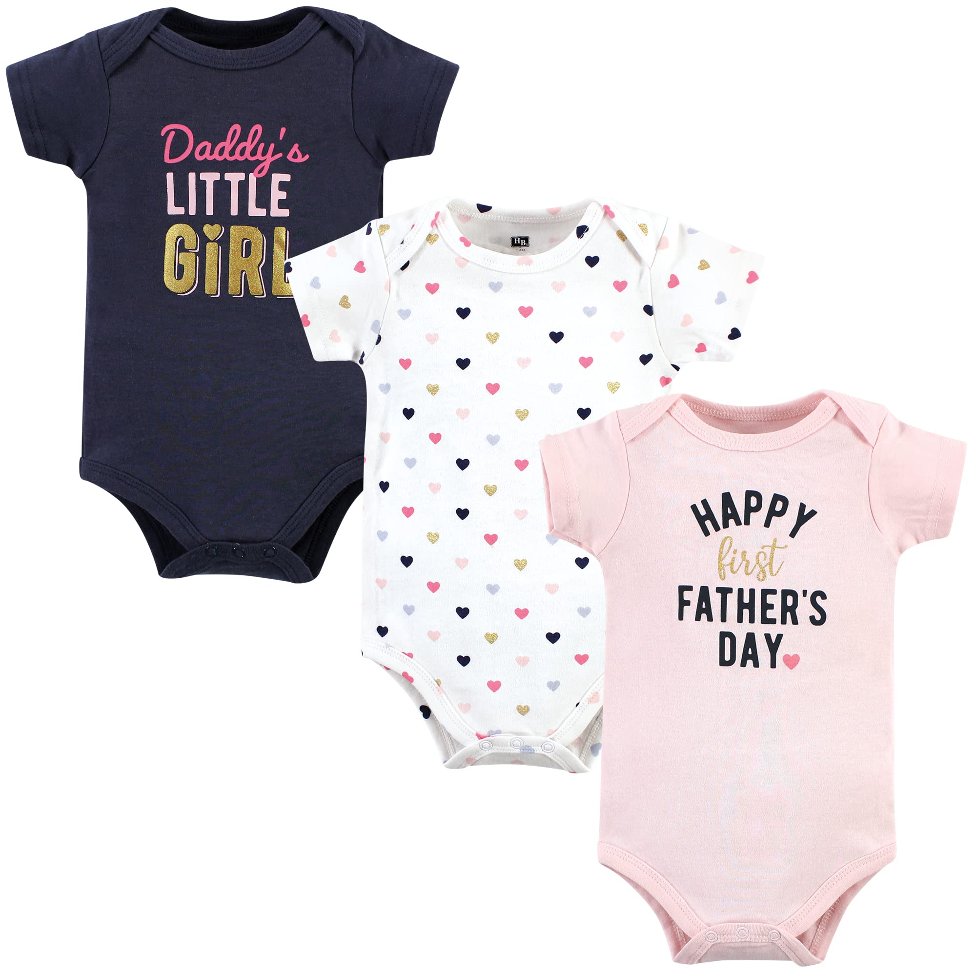 Hudson Baby Soft Cotton Bodysuits - 5-Pack for Newborns & Infants | Comfortable, Breathable Onesies for Everyday Wear, Playtime & Sleep