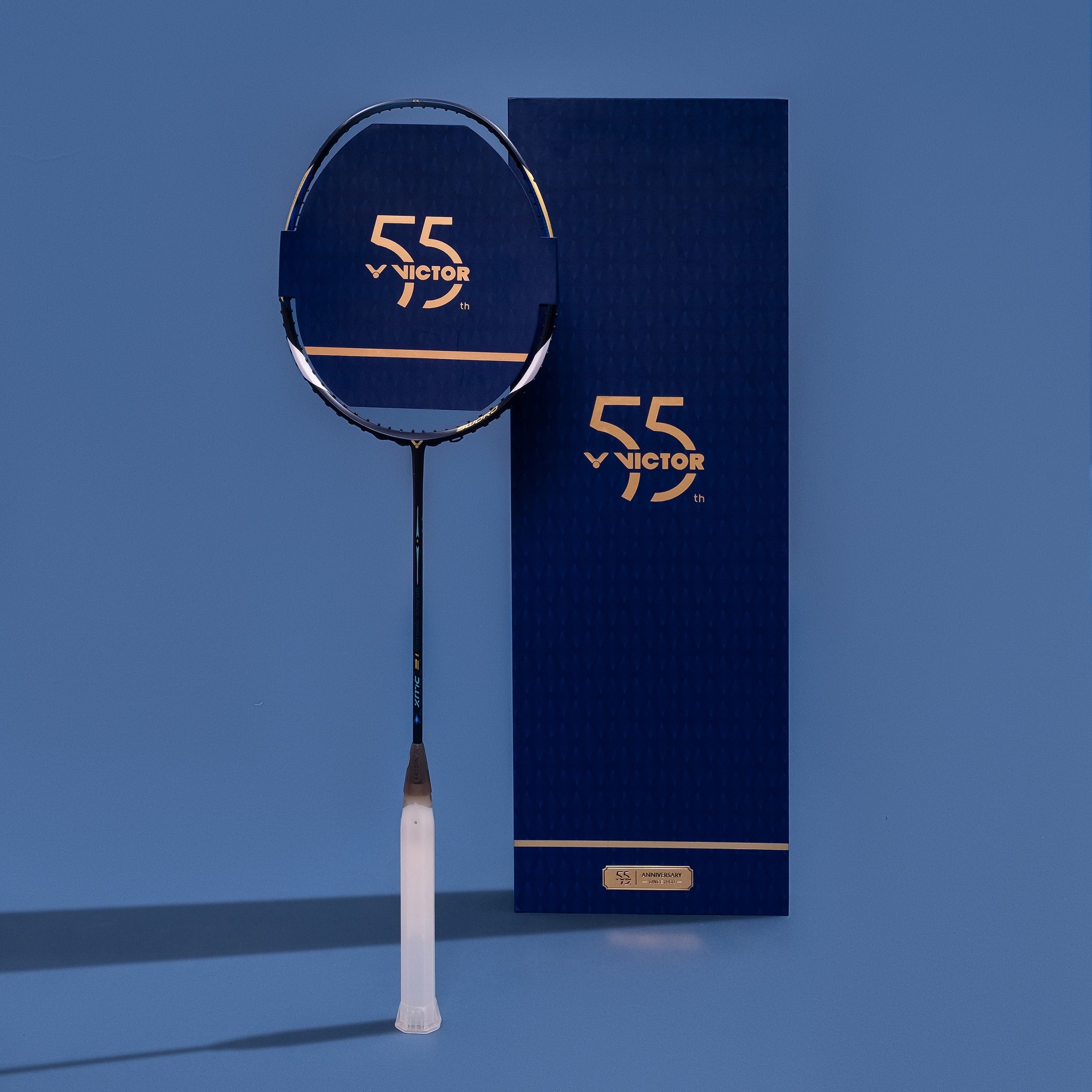Victor 55th Anniversary Brave Sword 12 DLUX Badminton Racket Gift Box Set - Premium Tournament Grade Equipment for Professional Players & Enthusiasts | Perfect for Competitive Matches & Training Sessions