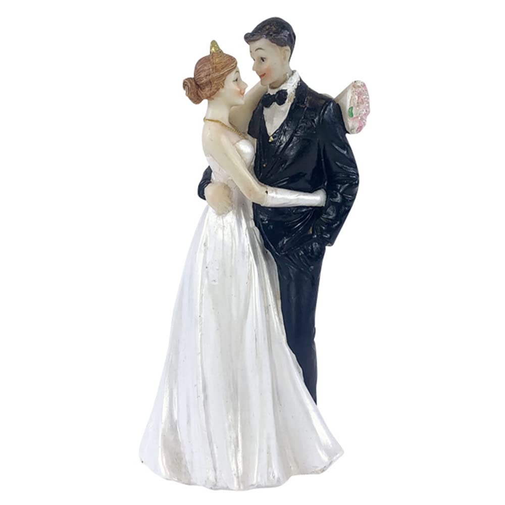 Custom Mr & Mrs Wedding Cake Topper - Anime Couple Bride & Groom Cake Decoration for Weddings, Anniversaries & Christmas Celebrations | Personalized Cake Decor for Special Occasions