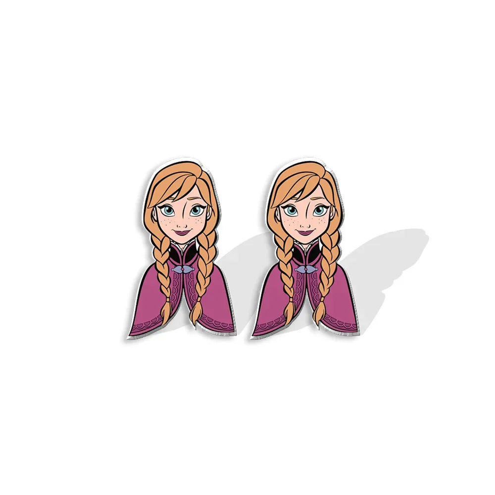 Frozen-Inspired Earrings - Disney Princess Jewelry for Women & Girls | Perfect for Cosplay, Costume Parties & Disney Themed Events