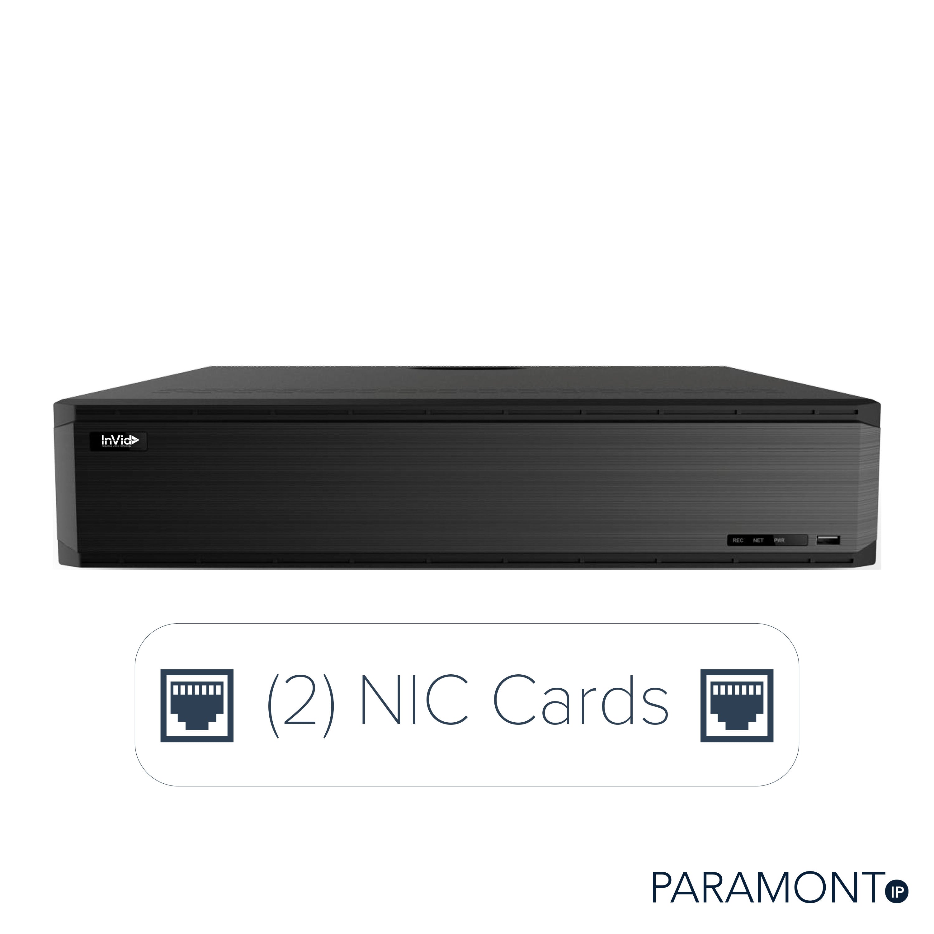 PN3A 64FNH 64 Channel Network Video Recorder with Dual NIC Cards - Ideal for Business Security & Surveillance Systems