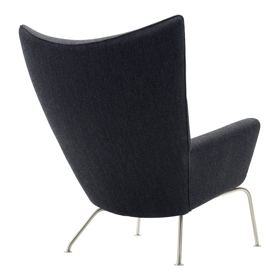 CH445 Wing Chair - Classic Comfortable Upholstered Accent Chair for Living Room, Bedroom & Office - Perfect for Reading, Relaxing & Home Decor