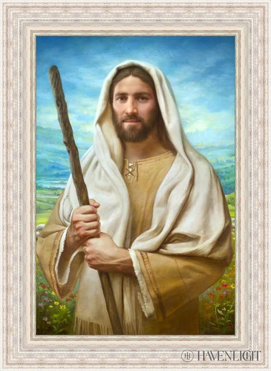 Feed My Sheep by Howard Lyon - Inspirational Christian Art Print for Home, Office & Church Decor - Perfect for Gifts & Spiritual Encouragement