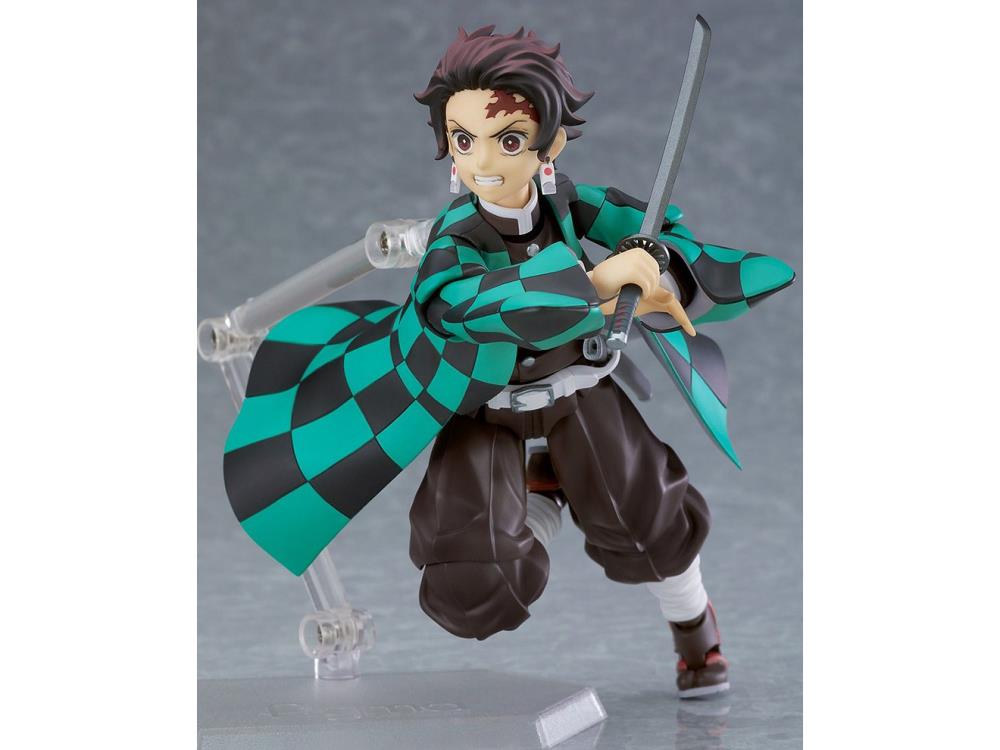 Figma #498 Tanjirou Kamado Action Figure - Demon Slayer: Kimetsu no Yaiba Anime Collectible for Fans & Display - Perfect for Home Decor, Office Desk, and Anime Collections