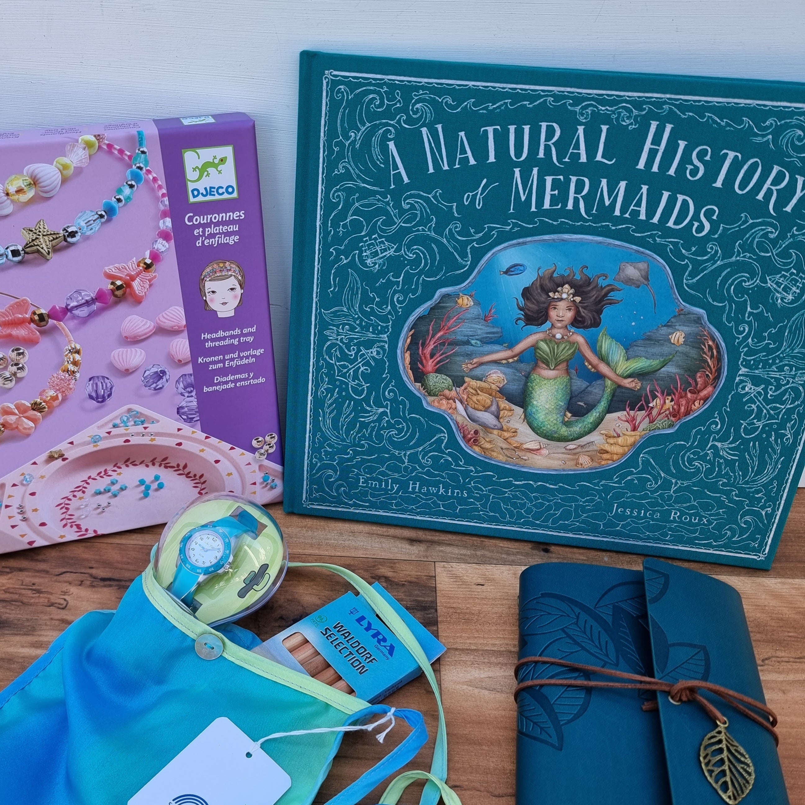 A Natural History of Mermaids by Emily Hawkins - Fantasy Book for Mermaid Lovers, Mythology Enthusiasts & Collectors - Perfect for Gift Giving, Home Decor & Fantasy Book Collections