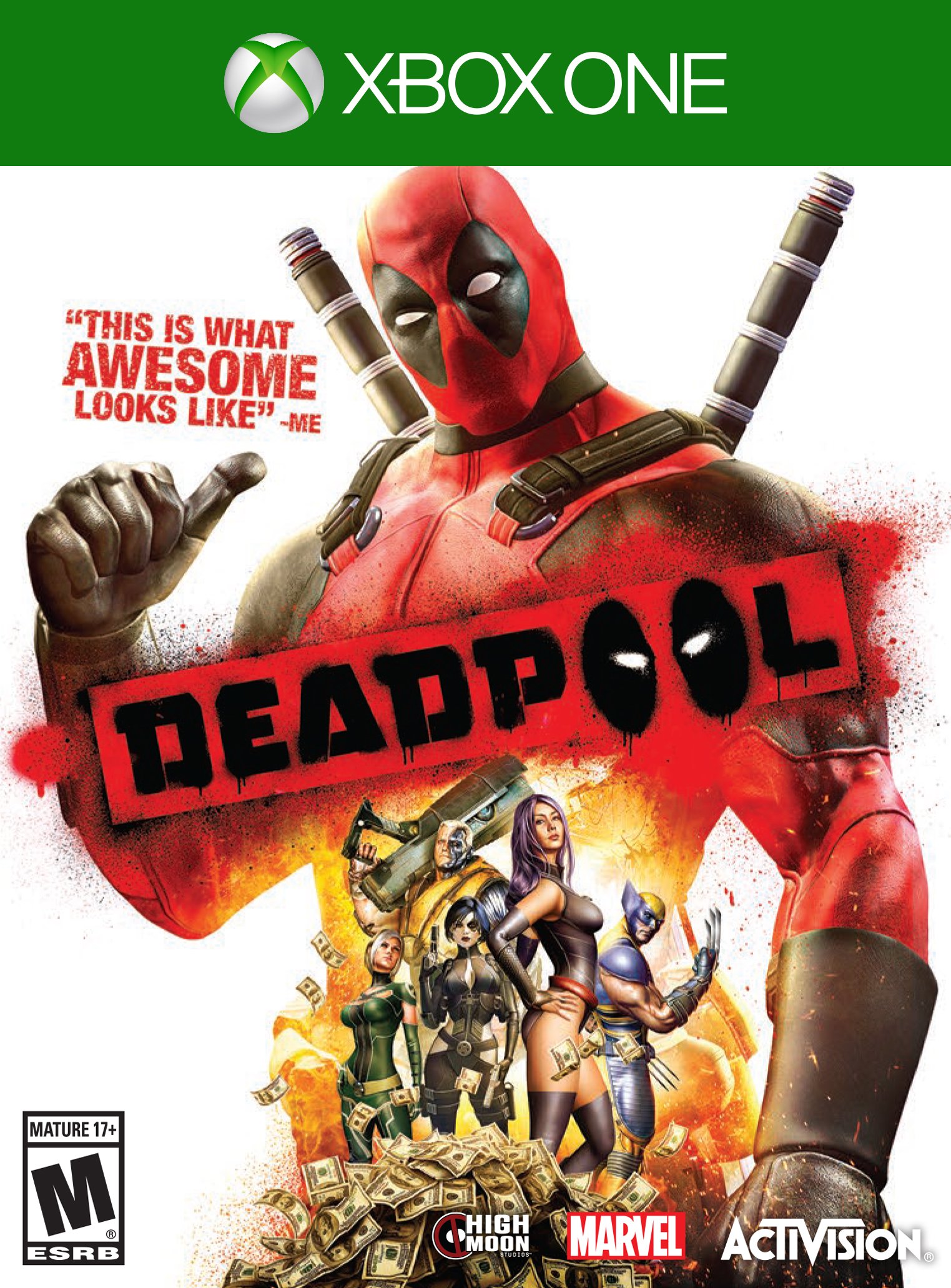 Deadpool Xbox One Game - Marvel Action-Adventure for Xbox One - Perfect for Superhero Fans & Action Game Lovers