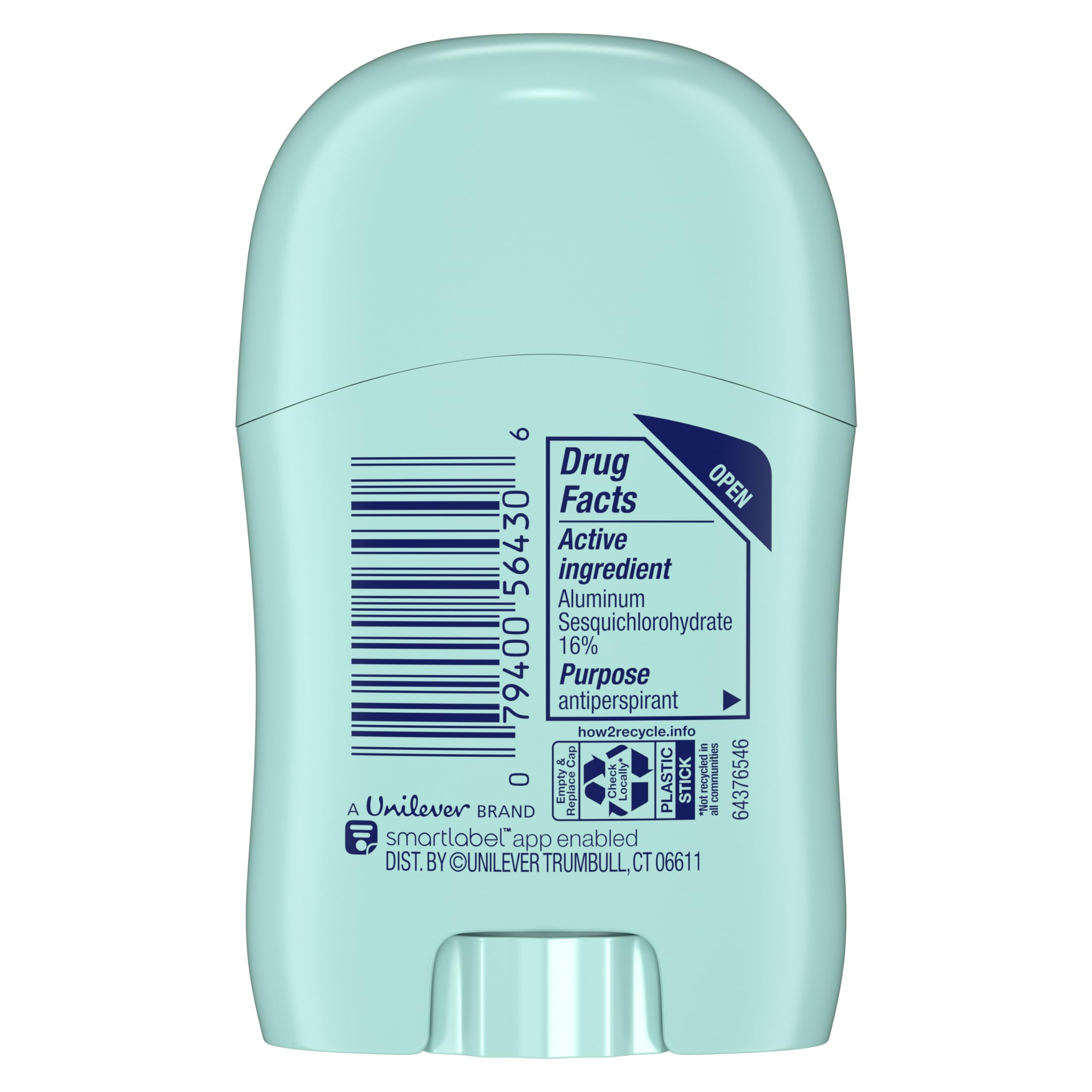 Degree Women's Antiperspirant Deodorant - 72-Hour Sweat & Odor Protection with Body Heat Activated Technology, Shower Clean Scent, 0.5 oz - Ideal for Gym, Work & Everyday Freshness