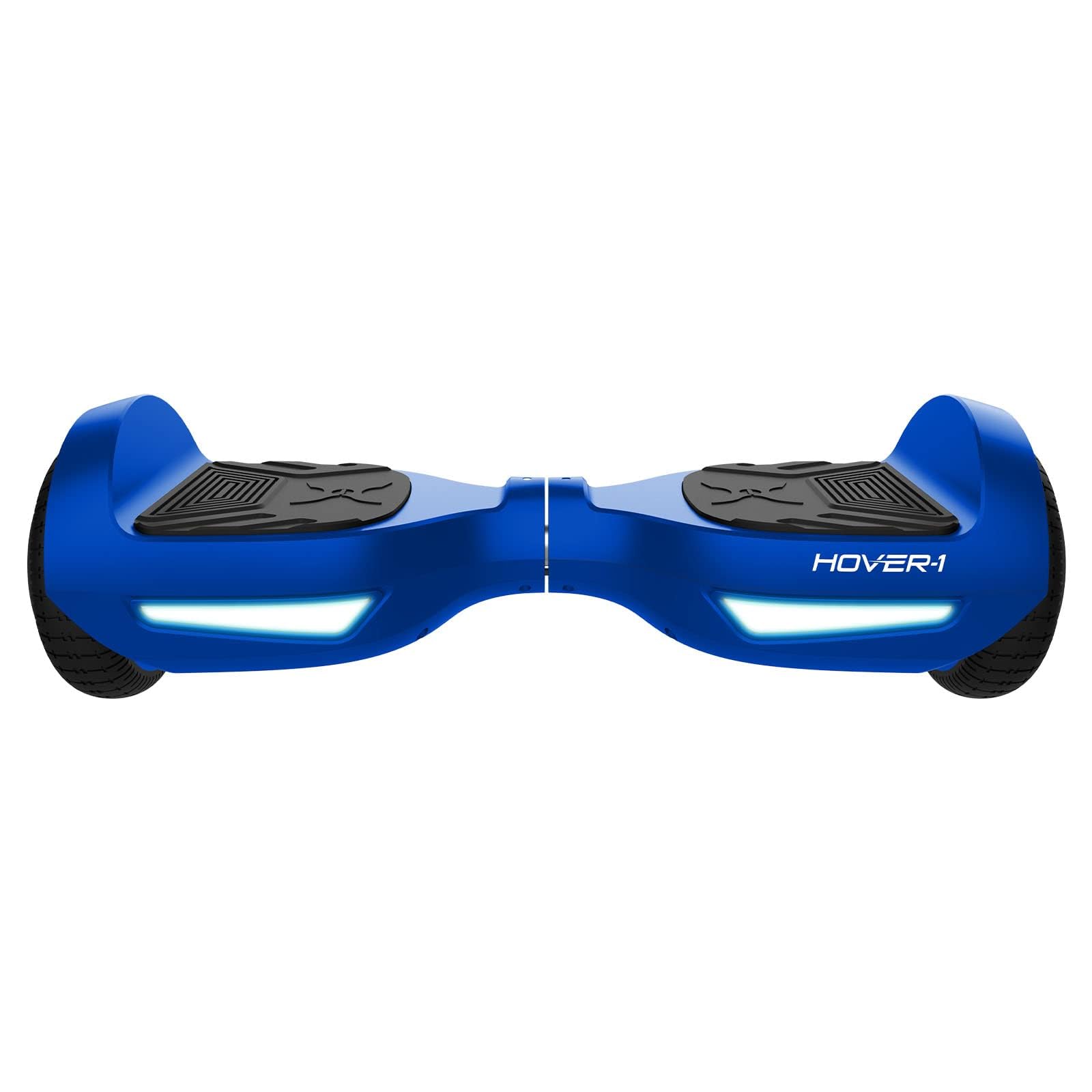 Hover-1 Drive Electric Hoverboard with LED Lights - 7MPH Top Speed, 3 Mile Range, 6HR Charge Time - Long Lasting Lithium-Ion Battery for Kids & Adults - Perfect for Commuting, Campus Travel & Outdoor Fun