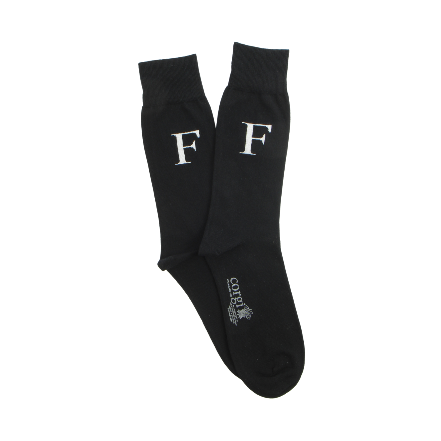 Personalized Letter Socks for Men - 3 Pack Custom Initial Monogram Socks - Perfect Gift for Birthday, Christmas & Casual Wear