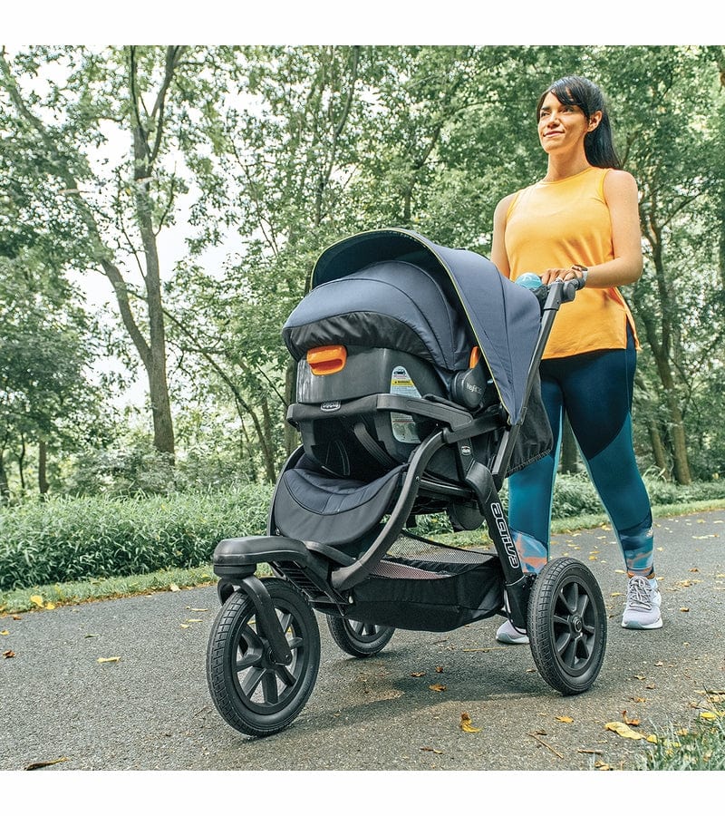 Chicco Activ3 Jogging Travel System - Lightweight Stroller with Car Seat for Babies & Toddlers | Perfect for Running, Traveling and Everyday Use