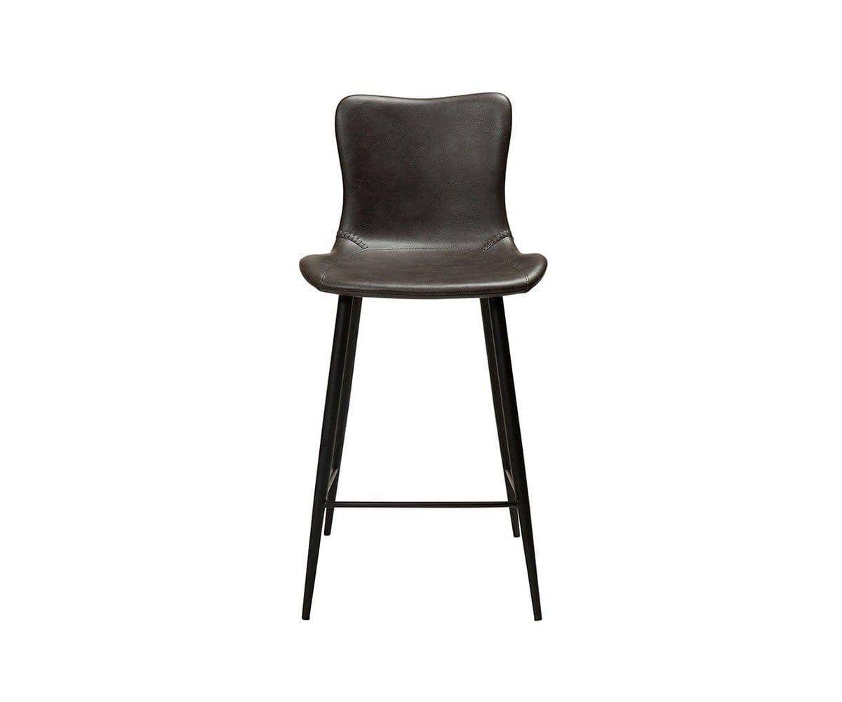 Steele Counter Stool - Modern Kitchen Bar Stools with Back Support, Adjustable Height for Breakfast Nook, Kitchen Island & Home Bar - Set of 2