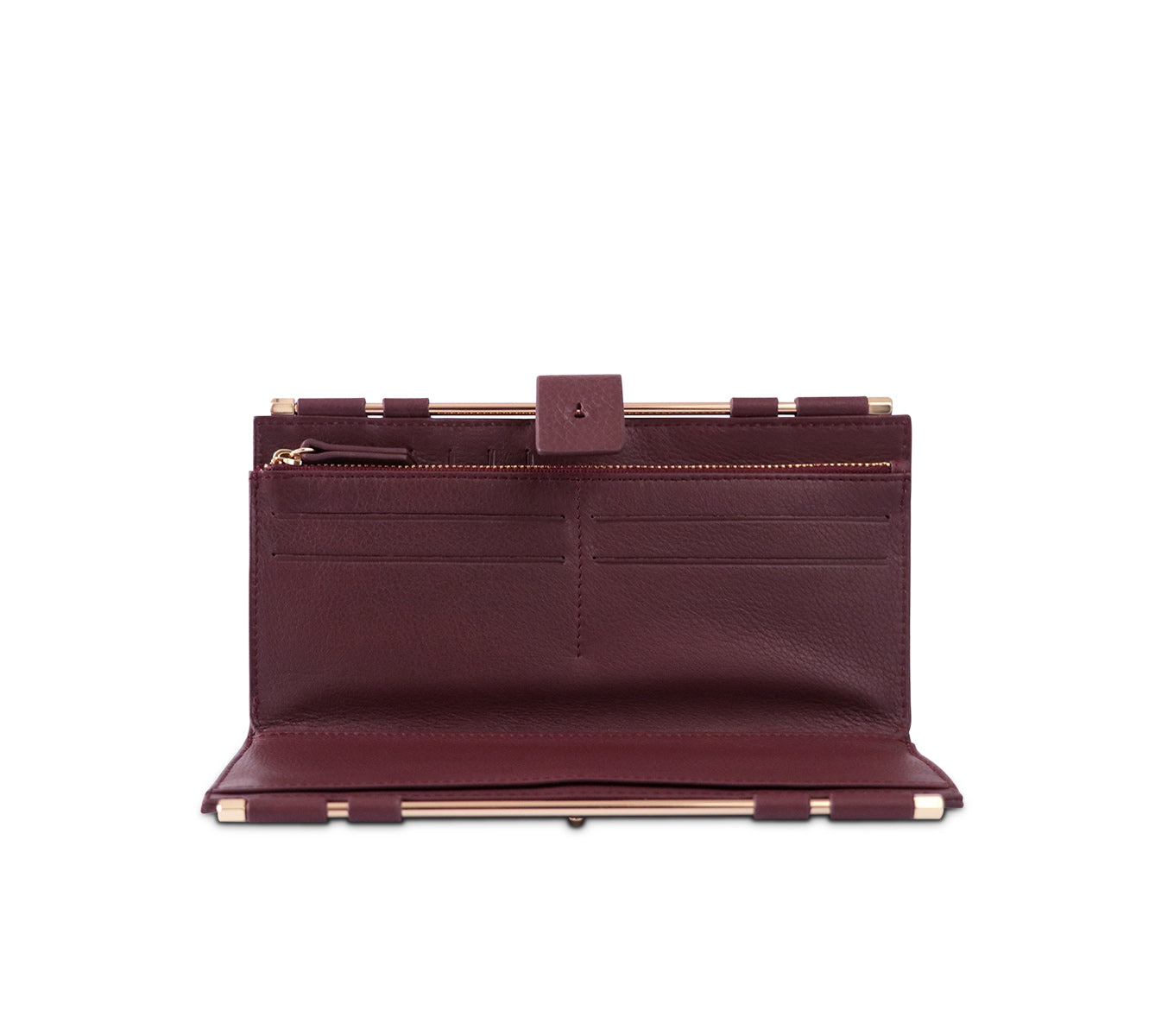 Premium Auburn Leather Wallet for Men - Slim RFID Blocking Bifold Wallet with Money Clip - Perfect for Everyday Carry & Travel