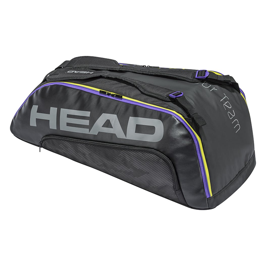 Head Tour Team 9R Supercombi Tennis Bag - Lightweight Durable Racquet Backpack for Tennis Players & Coaches - Perfect for Tournaments, Practice & Travel