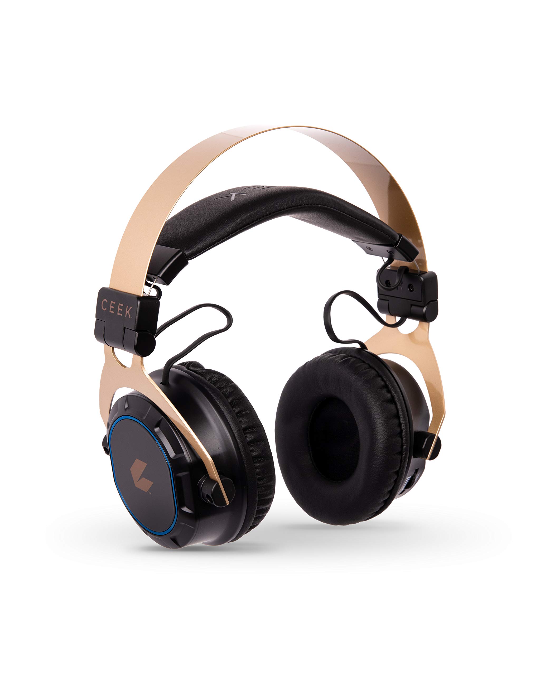 CEEK VR 360 Advanced Wireless Bluetooth Headphones with Noise Cancellation - Black | Immersive VR Gaming & Music Experience for Oculus Quest, PSVR & PC VR Headsets