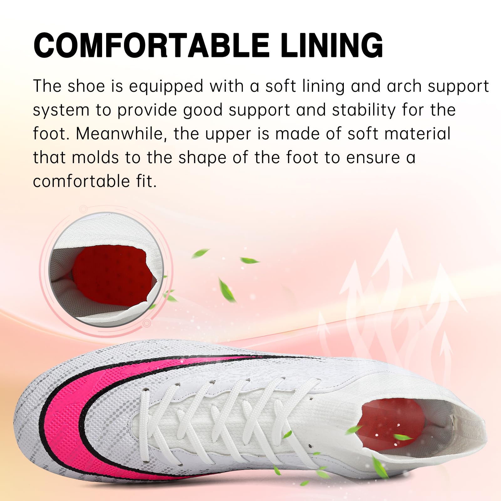 Best Men's & Women's Soccer Cleats - AG/FG Football Shoes for Turf & Grass - Perfect for Training & Matches