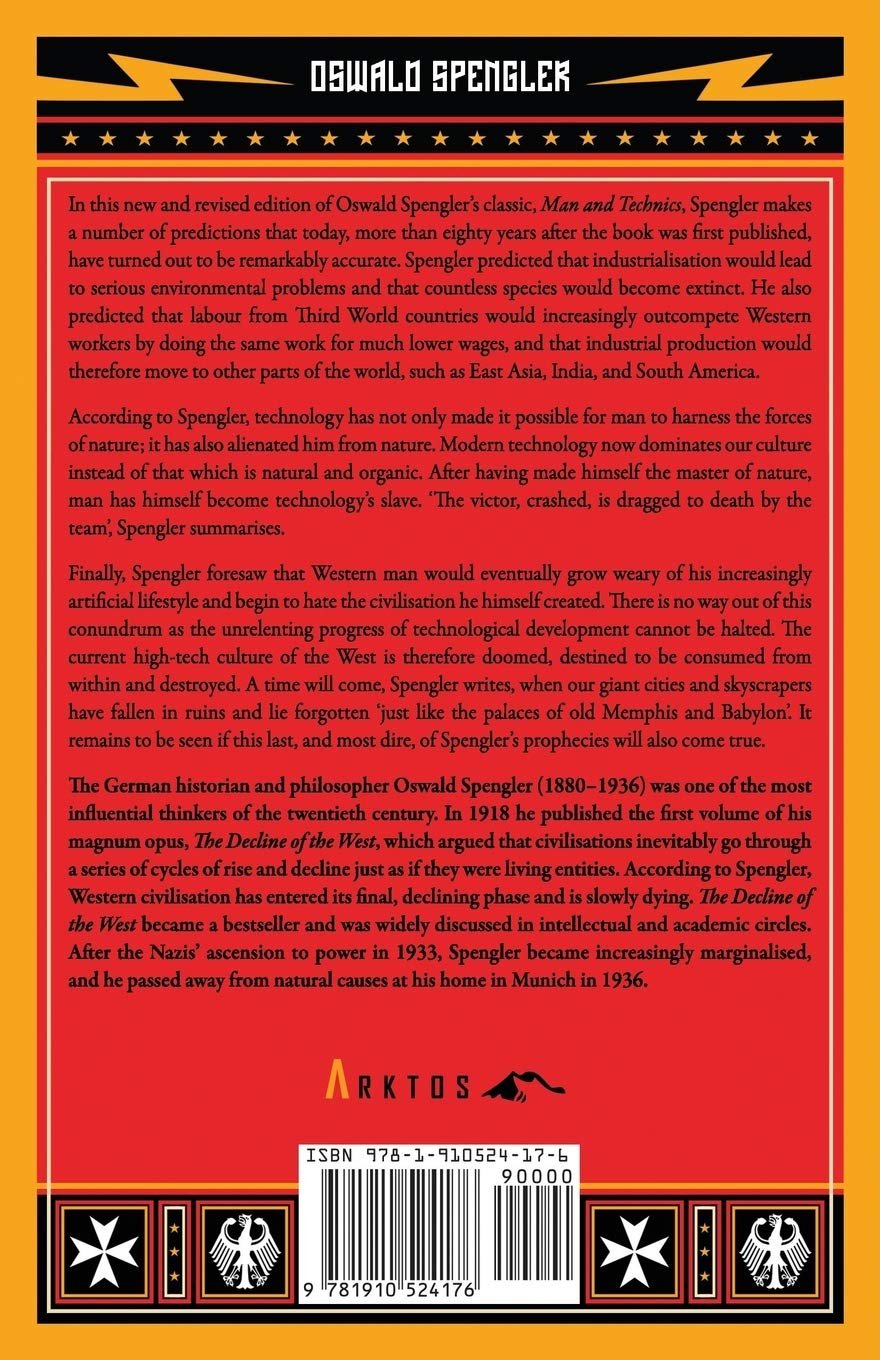 Man and Technics: A Philosophical Exploration of Life - Perfect for Philosophy Students & Modern Thinkers