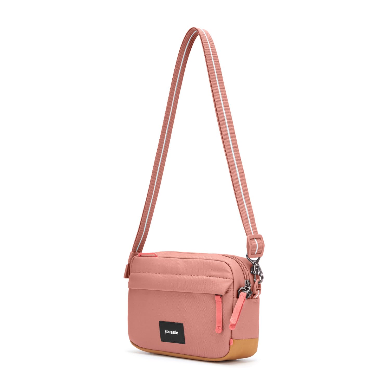 Pacsafe Go Anti-Theft Crossbody Bag for Women & Men - Secure Travel Purse with RFID Protection - Perfect for Commuting, Shopping & Sightseeing