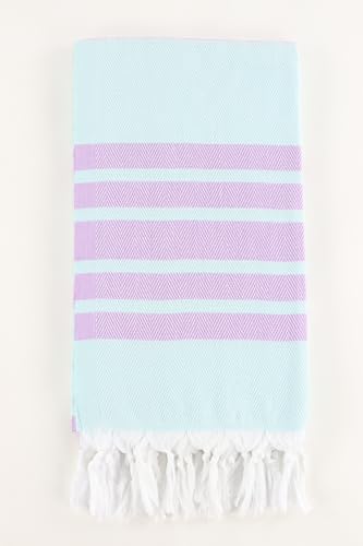 Light Turquoise & Lilac