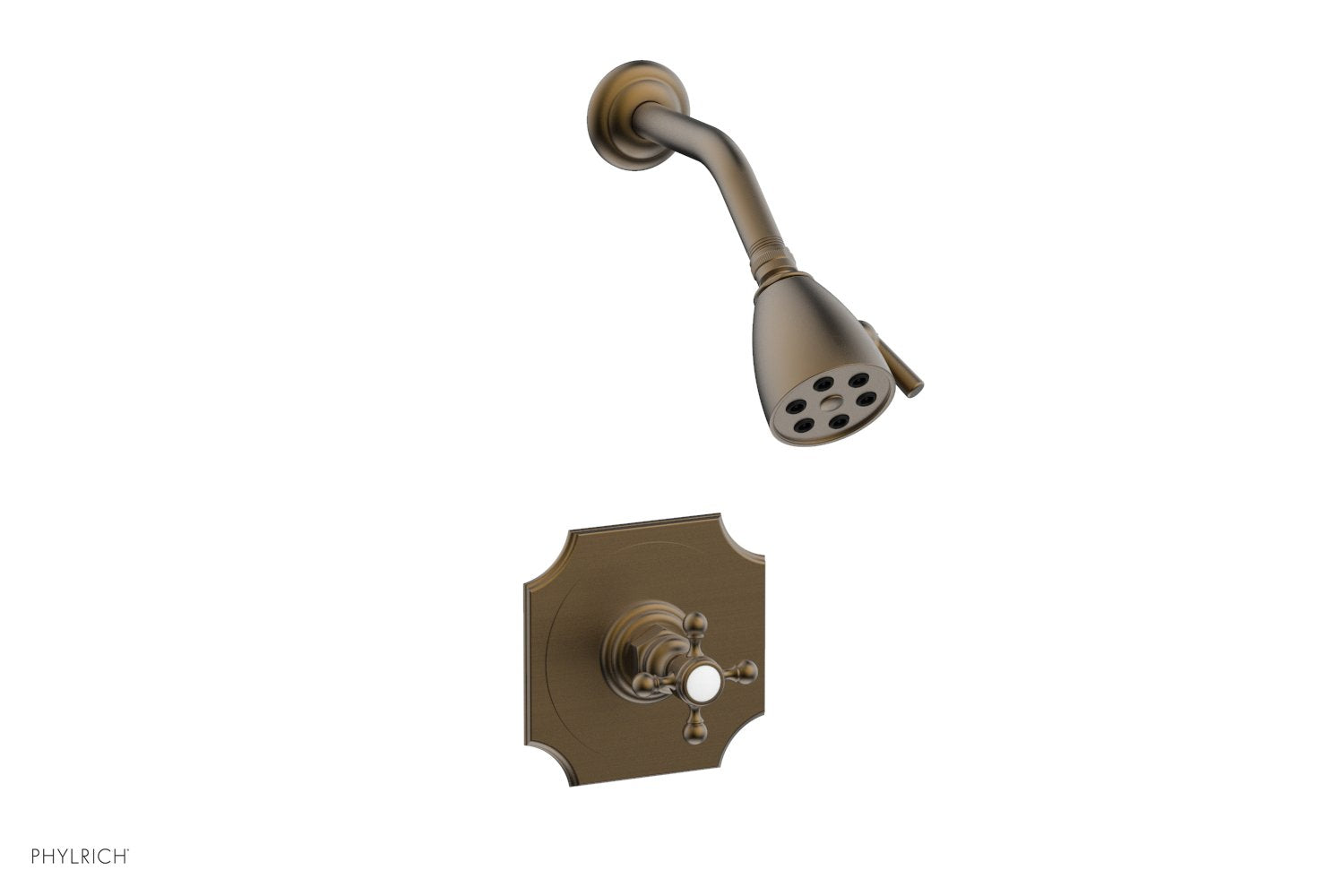 HENRI Pressure Balance Shower Set with Cross Handle - Model 161 21 | Perfect for Bathroom Renovation & Modern Home Upgrade