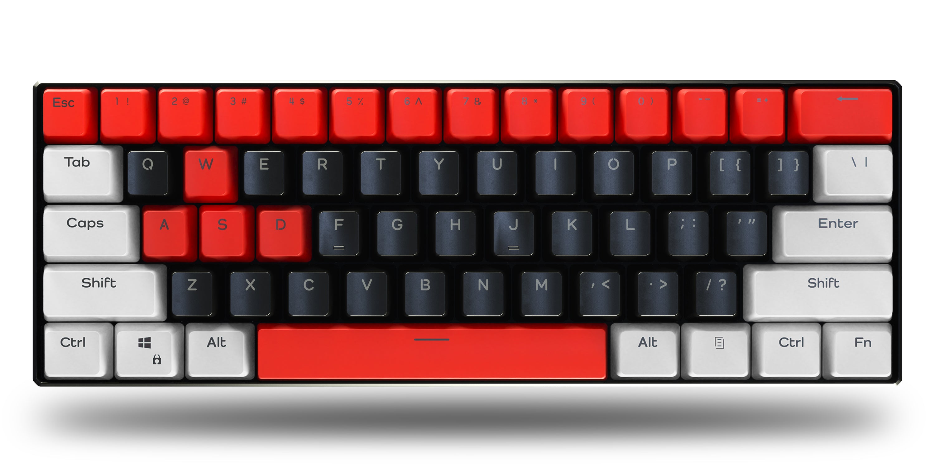 Cloudy 60% Mechanical Keyboard - Compact Wireless Bluetooth Gaming Keyboard with RGB Backlit | Perfect for Office Work, Gaming & Programming