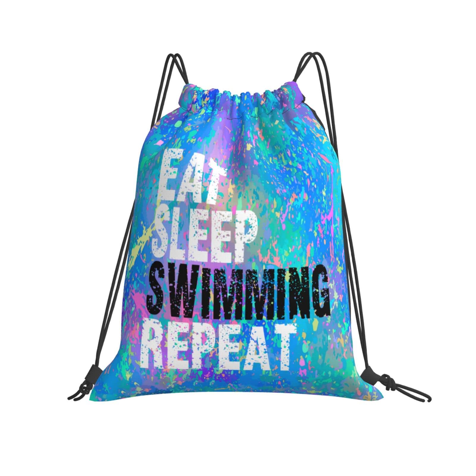 Lightweight Drawstring Backpack - Gym Sackpack for Men & Women - Breathable Sports String Bag with Adjustable Straps - Perfect for Workouts, Travel, and Outdoor Activities