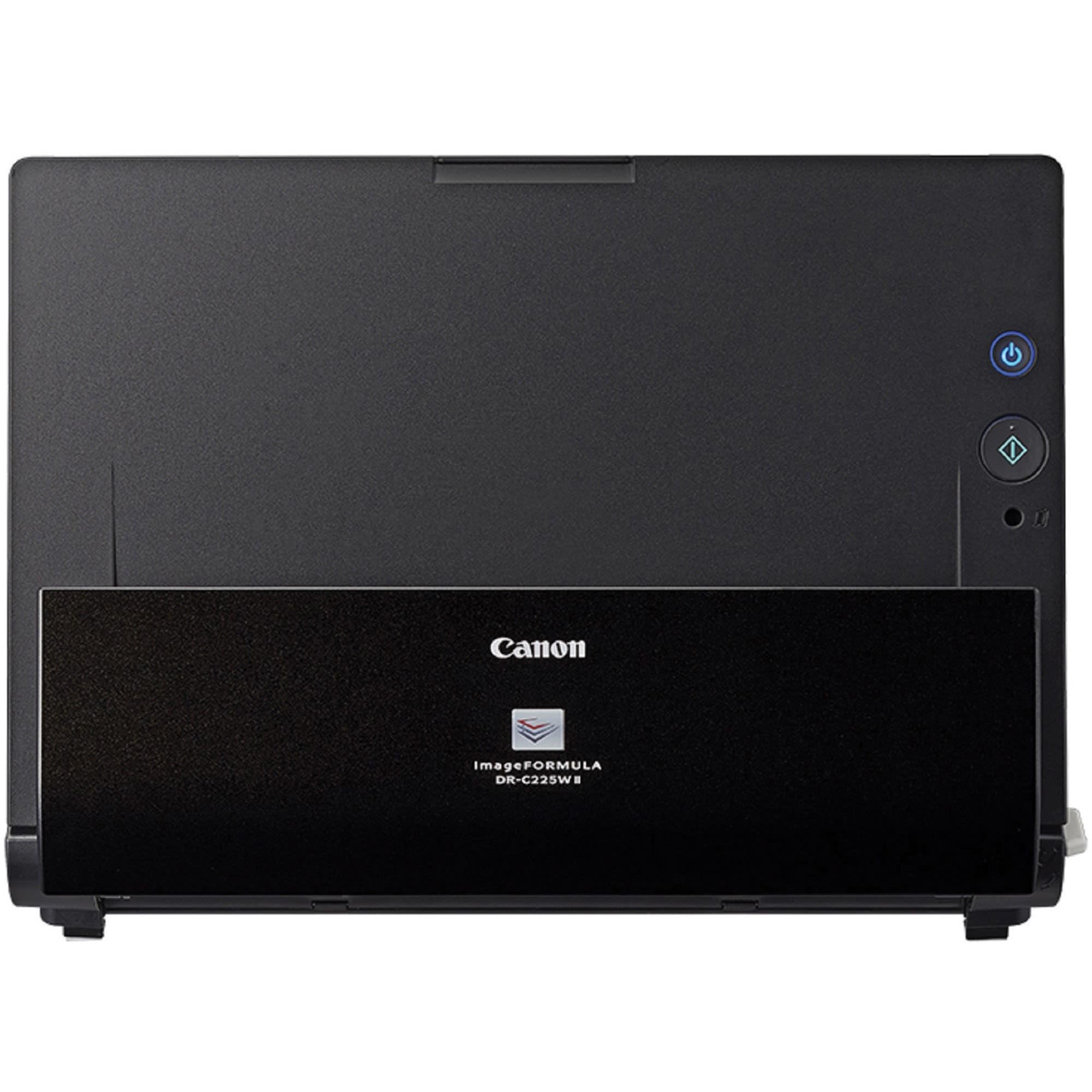 Canon imageFORMULA DR-C225W II High-Speed Document Scanner - 3259C002 Black | Fast Office Scanning for Legal, Medical & Financial Documents | Perfect for Small Business & Home Office Use